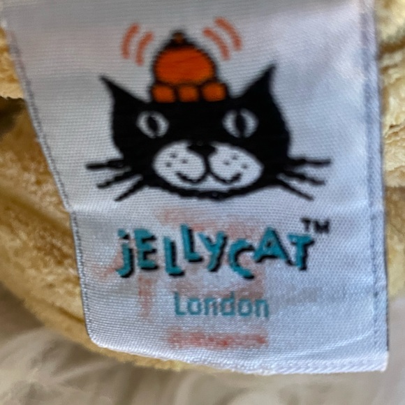 Jellycat Plush Lion Corey Roy 14” Medium Corduroy Floppy Gold Tan Stuffed Animal - Picture 5 of 9